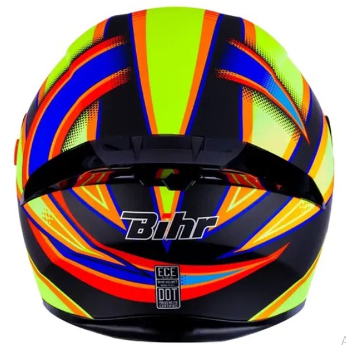 CES - CASCO MOTO BIHR SOLELUNA AMARILLO MATE DOBLE VISOR