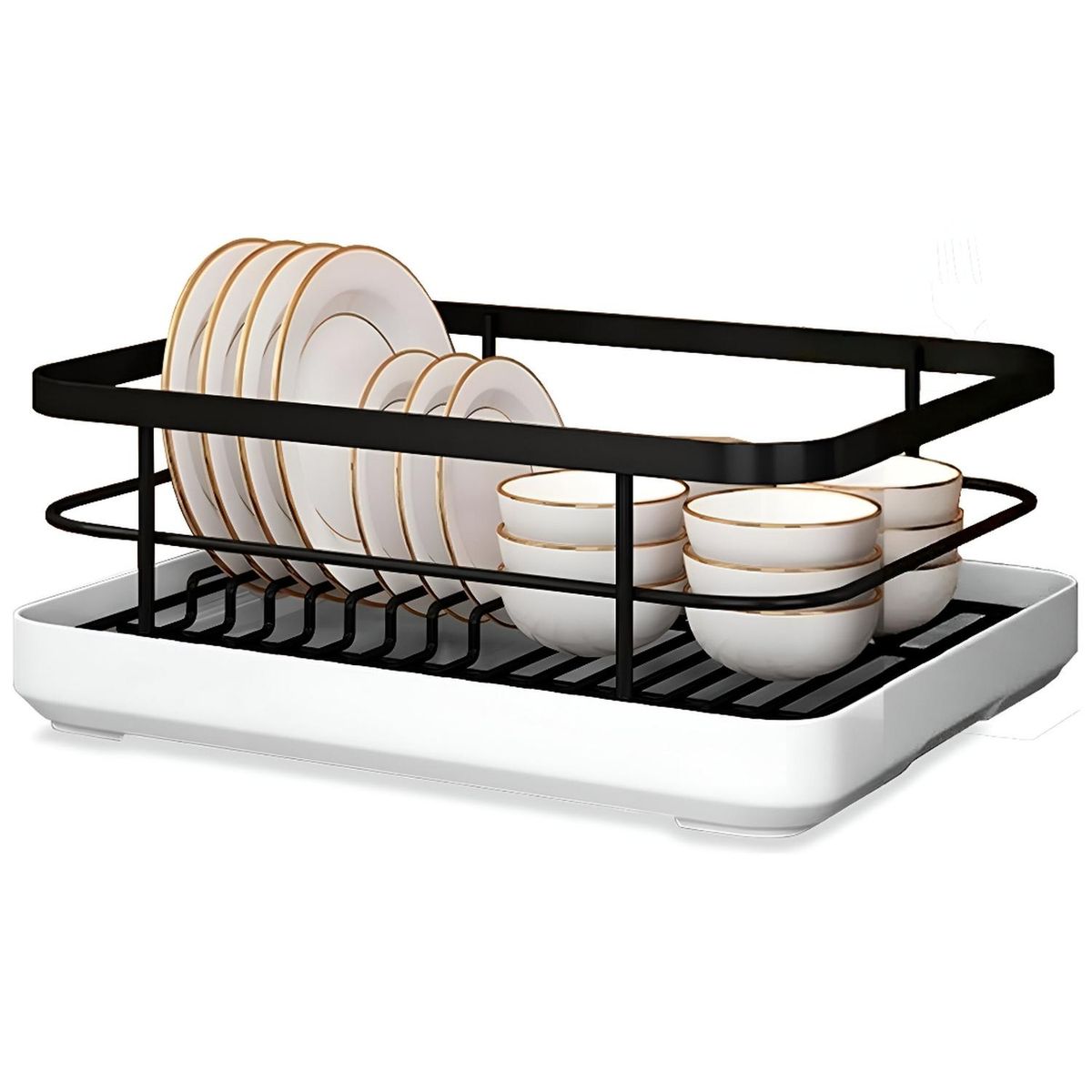 MINARI - Escurridor Organizador de Platos Vasos de Cocina 61E