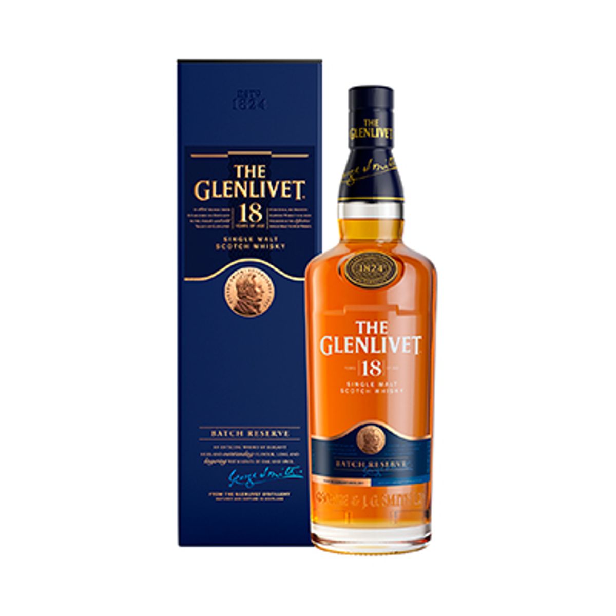 THE GLENLIVET - The Glenlivet Malta 18 Años x 700 ml