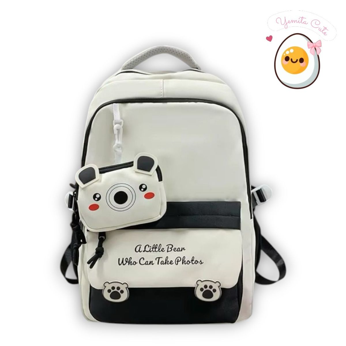 GENERICO - MOCHILA OSO DISEÑO KAWAII
