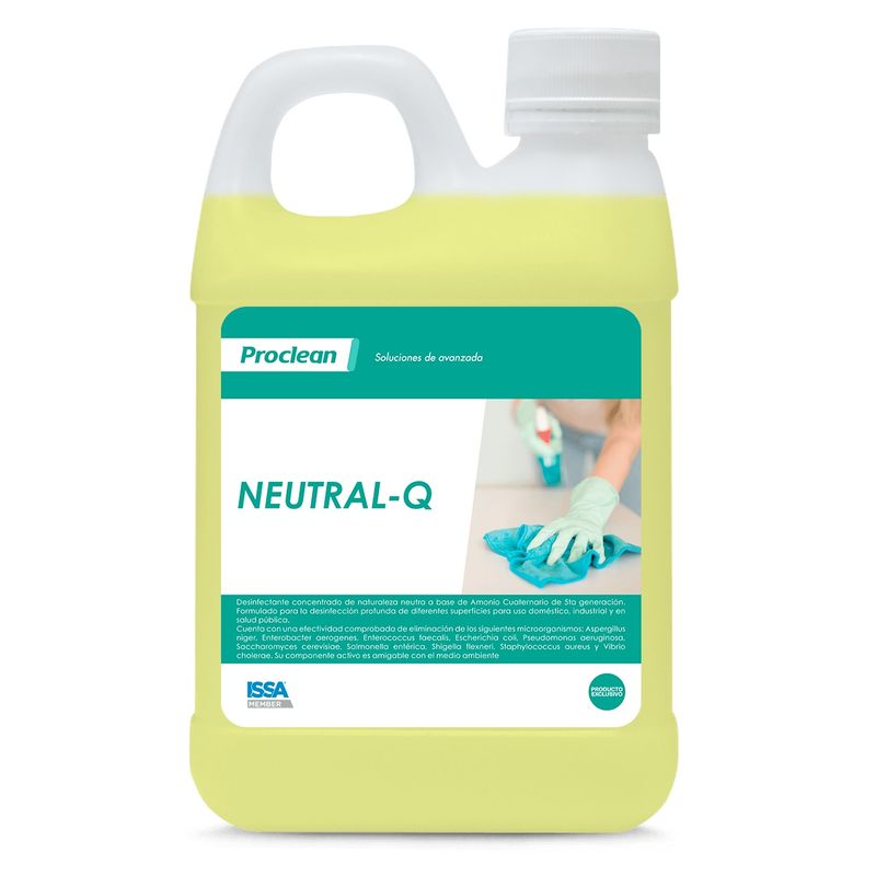 PROCLEAN - Desinfectante Neutro con Amonio Cuaternario Neutral Q 500ml