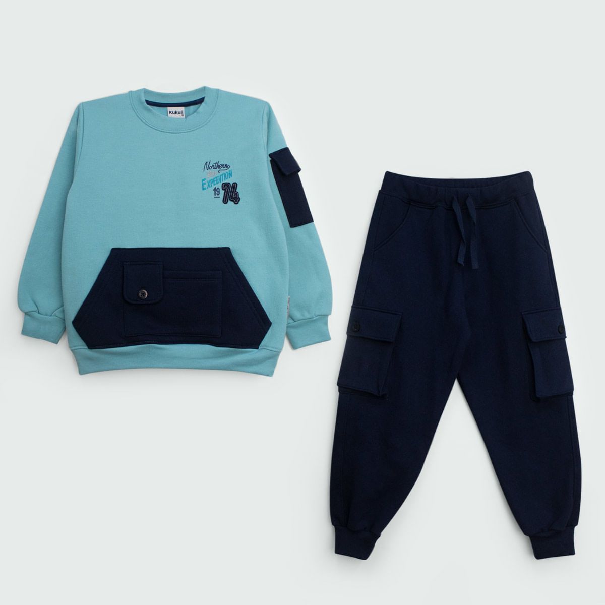KUKULI - CONJUNTO CARGO M/L NIÑO 5020