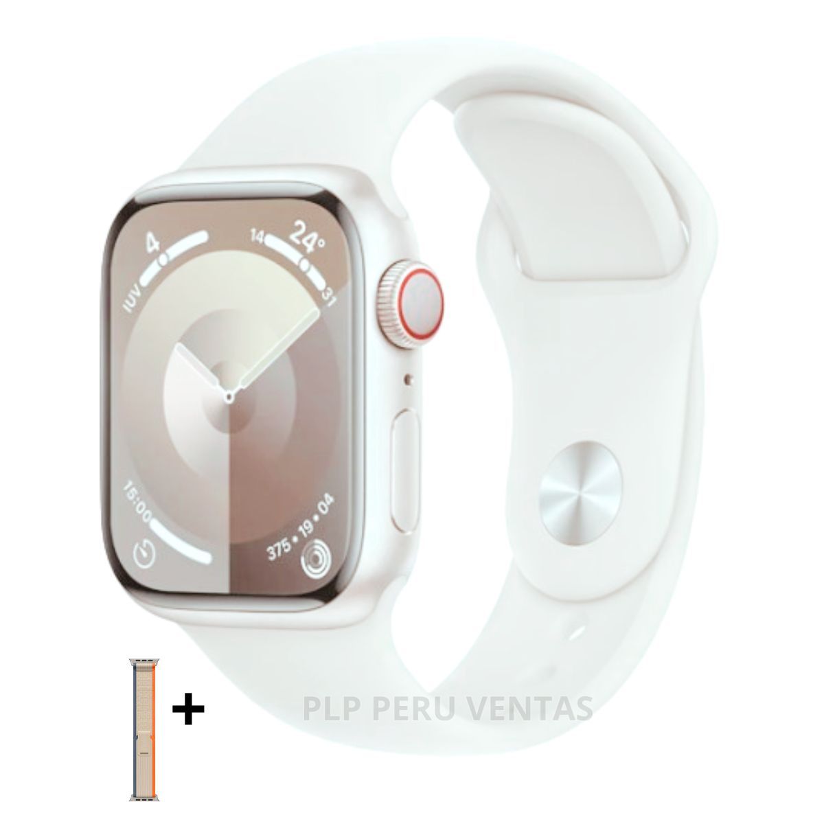 GENERICO - Smartwatch HK9 Pro Plus 2GB Amoled ChatGPT Blanco