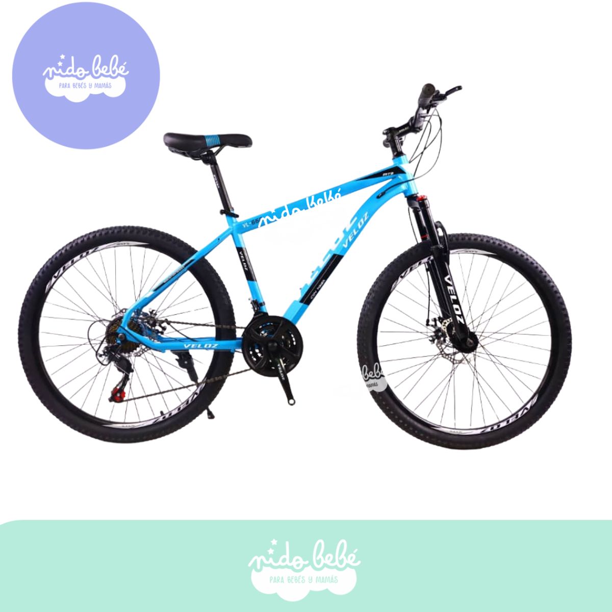 GENERICO - Bicicleta infantill aro 24 Veloz