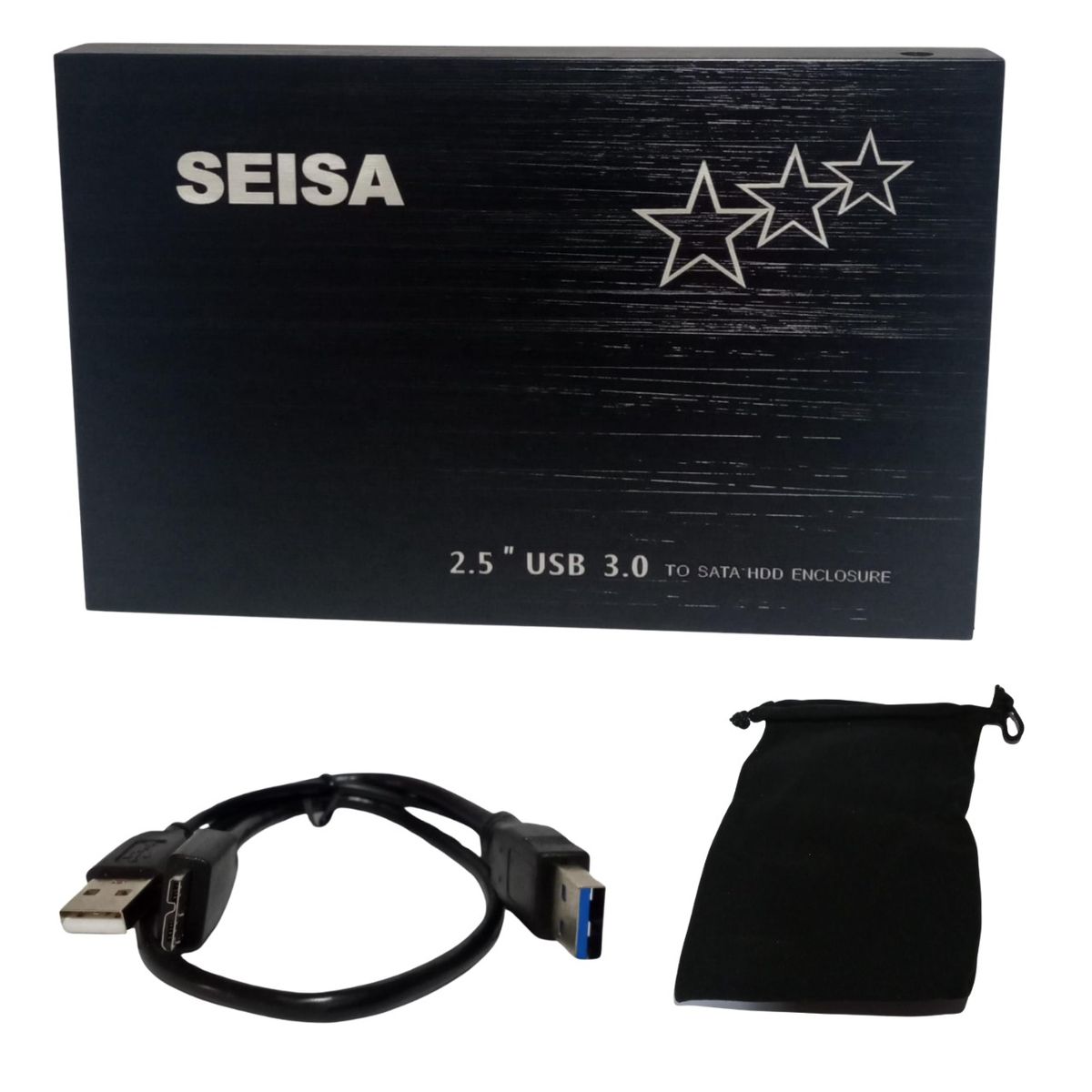 SEISA - Case Sata 3.0 Para Disco Duro 2.5 Pulgadas Ssd Hdd Et-2538