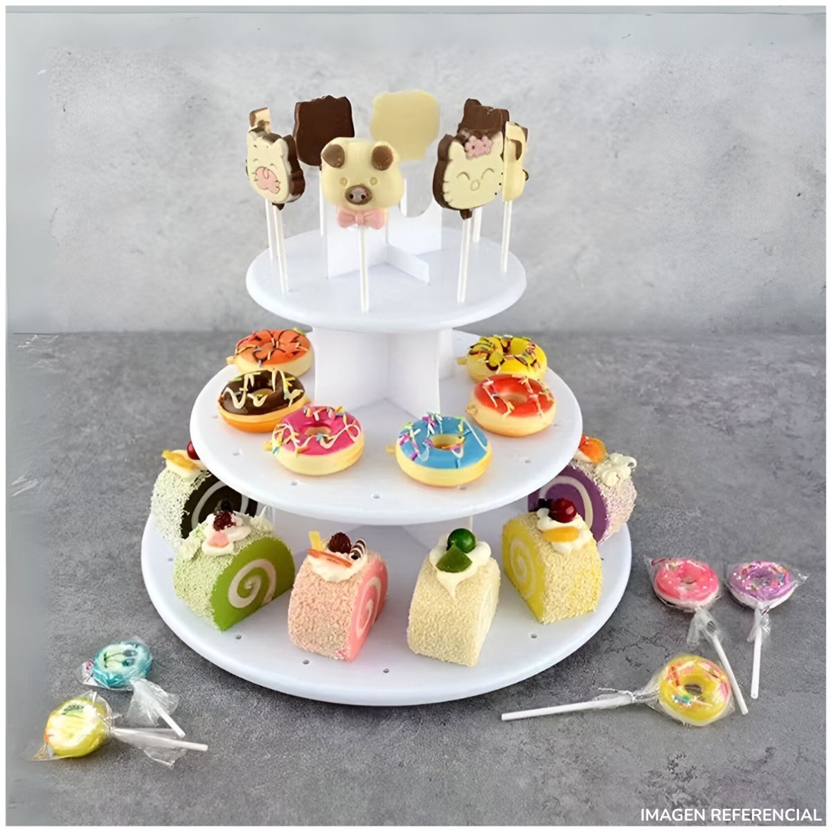 INSPIRA MARKET - Base Giratoria de Tortas Reposterìa Decoración