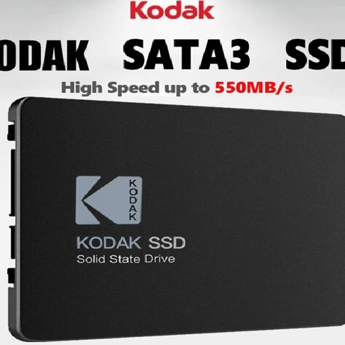 KODAK - Kodak 120gb Ssd - Disco Sólido Interno Negro