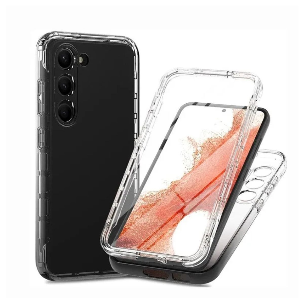 CASE - CASE 360 TRANSPARENTE SAMSUNG S24FE