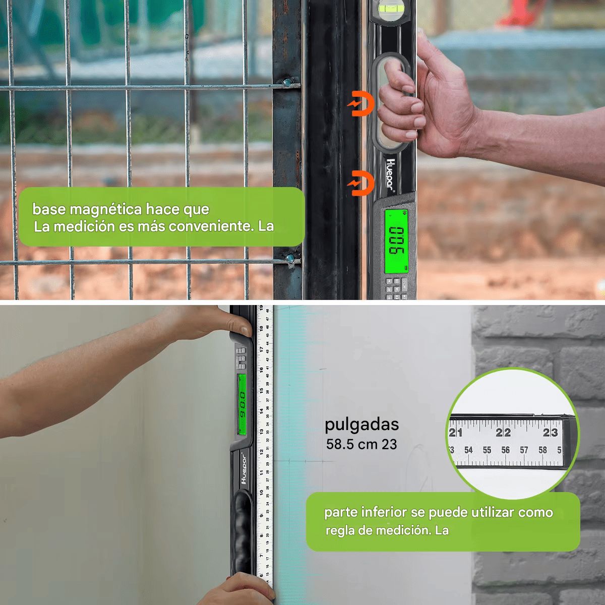 HUEPAR - nivel electrónico de aluminio Digital Huepar TL60