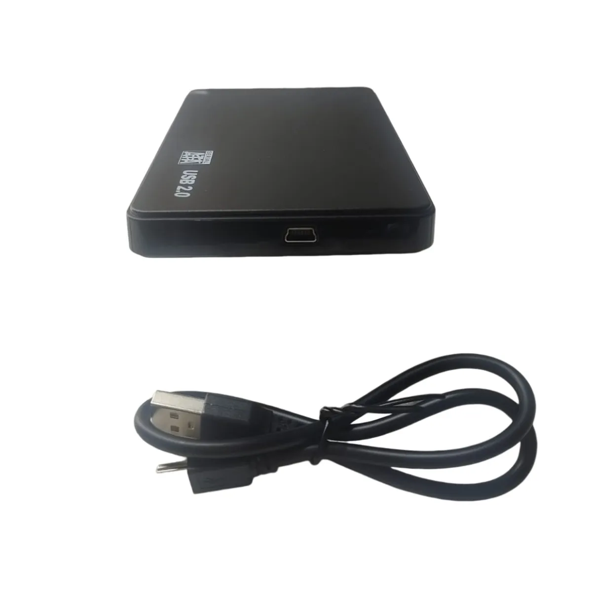 GENERICO - Case Sata A Usb 2.0 Para Disco Duro 2.5 Hdd Ssd Laptop Pc