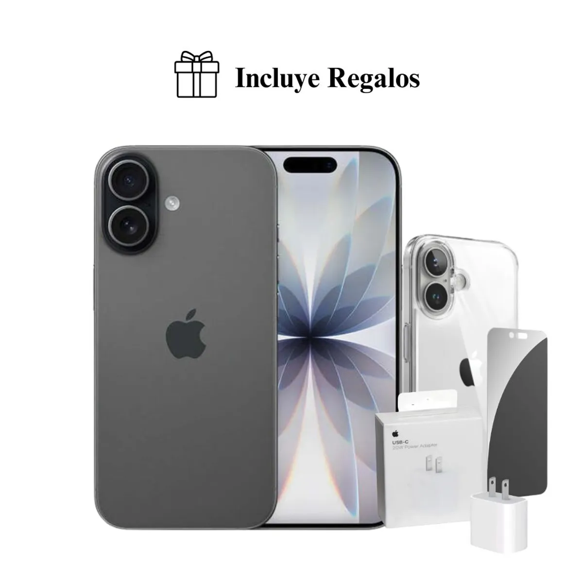 APPLE - Apple iPhone 17 Apple Intelligence 256GB (eSIM) - Black + Combo de Regalo