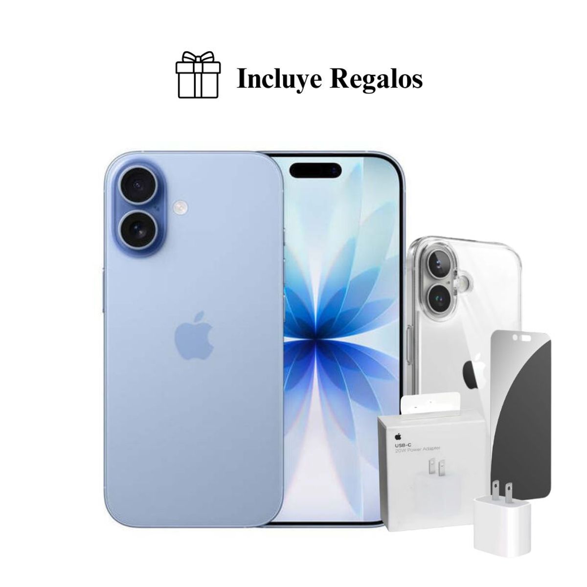 APPLE - Apple iPhone 17 256GB (eSIM) - Blue Mist + Combo de Regalo