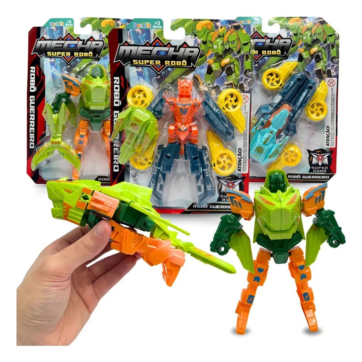 GENERICO - JUGUETE TRANSFORMER ROBOT VEHICULO