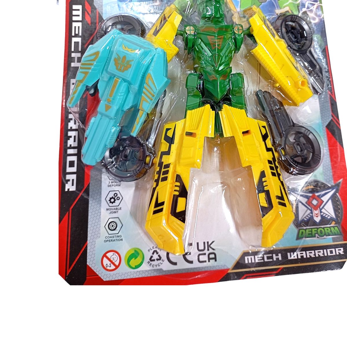 GENERICO - JUGUETE TRANSFORMER ROBOT VEHICULO