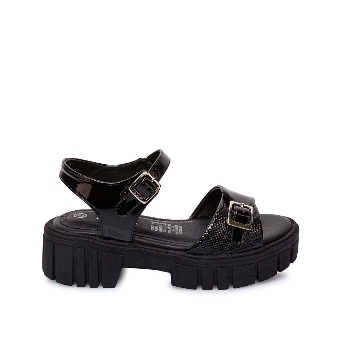 Piazza - Sandalia DOrsay Casual LIA-2602 Negro Piazza Kids