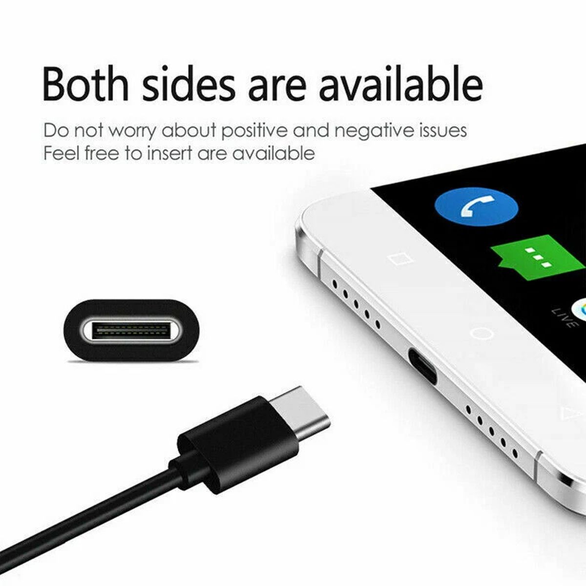 MOTOROLA - Cable Motorola USB A a Tipo-C de Carga Rápida 2 Metros