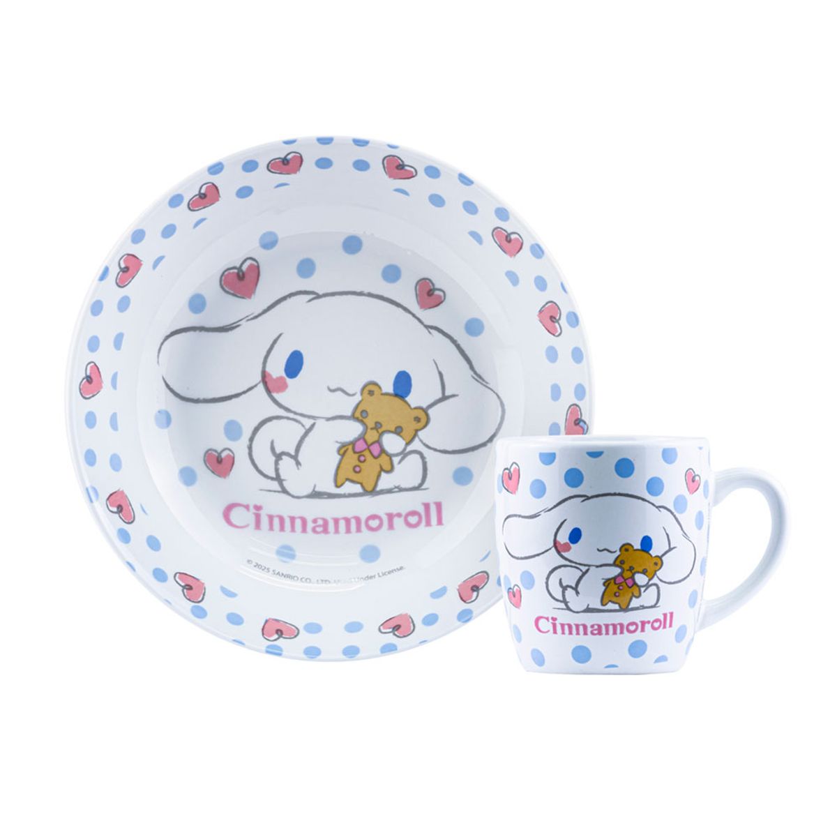 SCOOL - Vajilla infantil Ceramica 2Pz Cinnamoroll Scool 704341