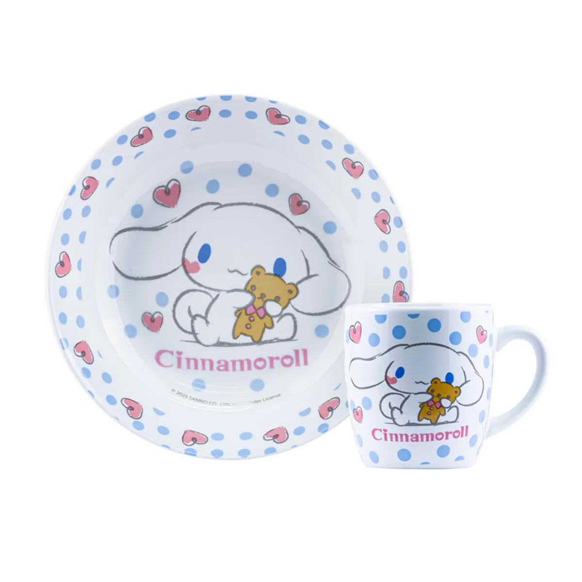 SCOOL - Vajilla infantil Ceramica 2Pz Cinnamoroll Scool 704341