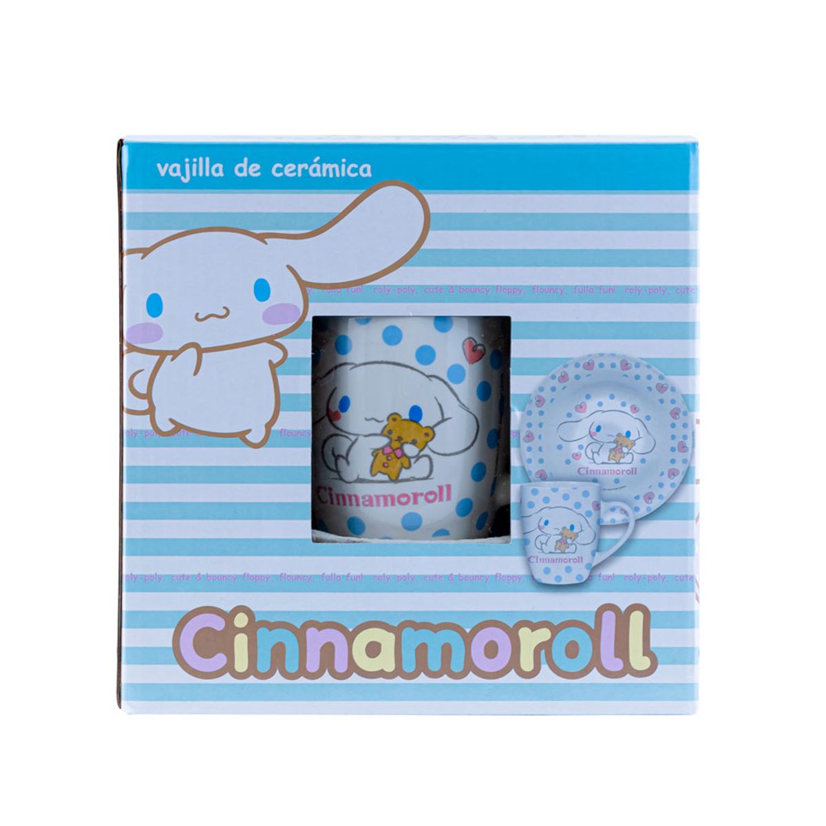 SCOOL - Vajilla infantil Ceramica 2Pz Cinnamoroll Scool 704341