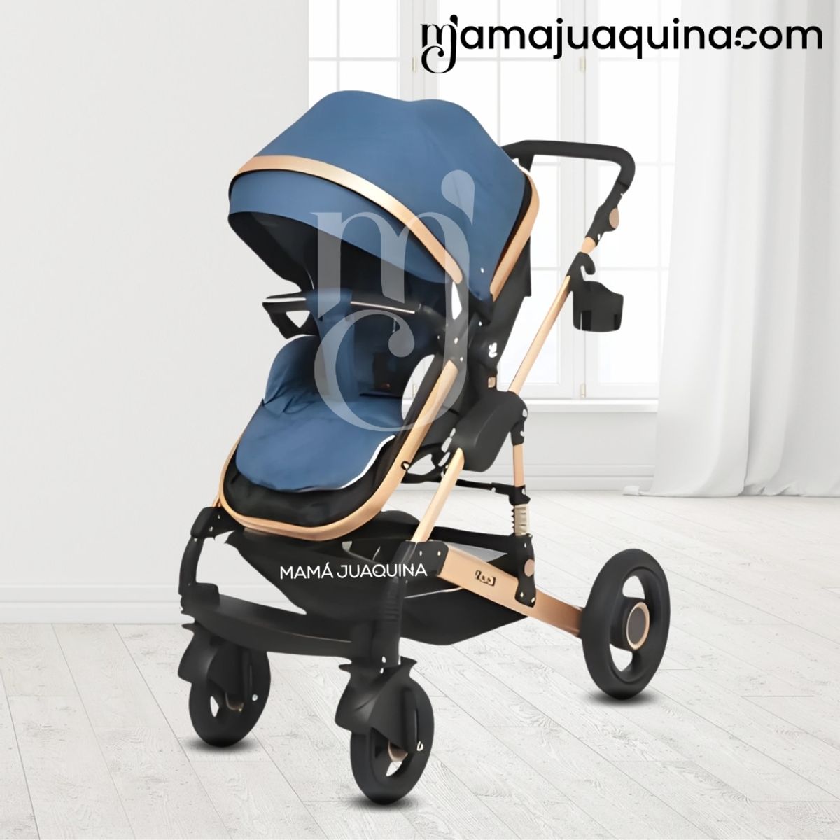 Baby - Coche Moisés Travel System «MAXII» Edición Limitada Blue