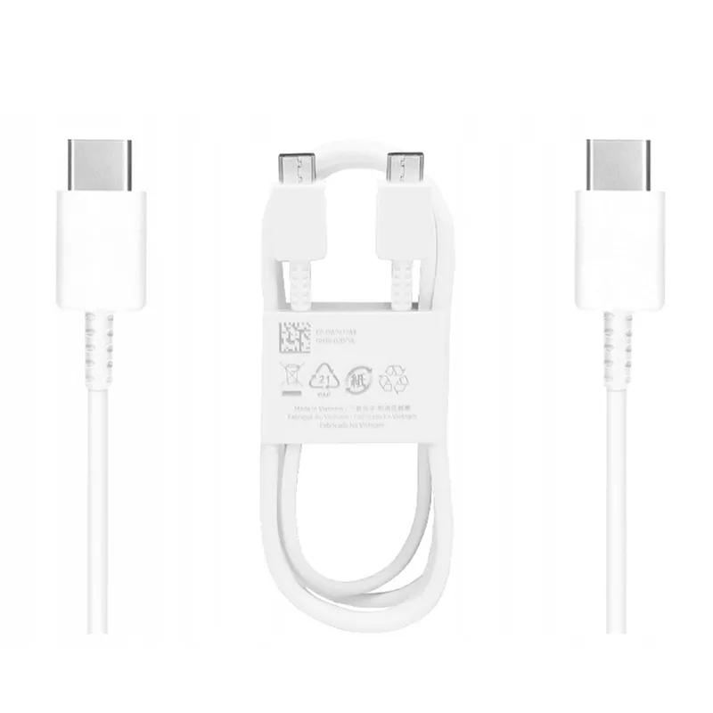 SAMSUNG - Cable Samsung 1M USB-C a USB-C para S3 S4 Plus S25 Ultra