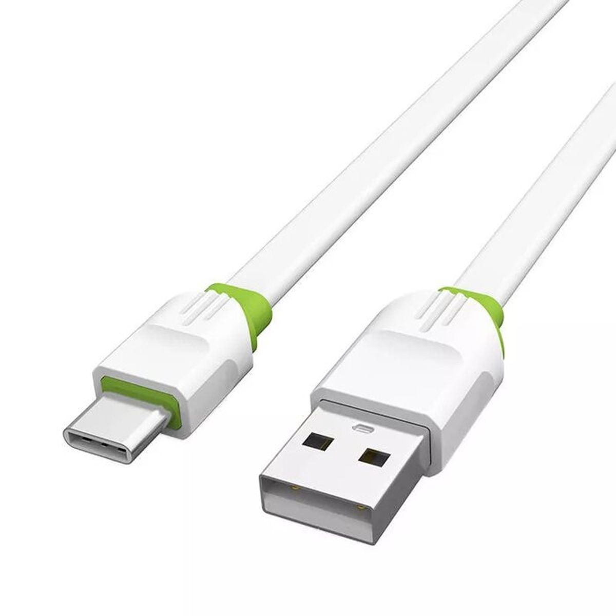 LDNIO - Cable de Datos Plano Ldnio LS35 USB - V8 2m Carga Rapida