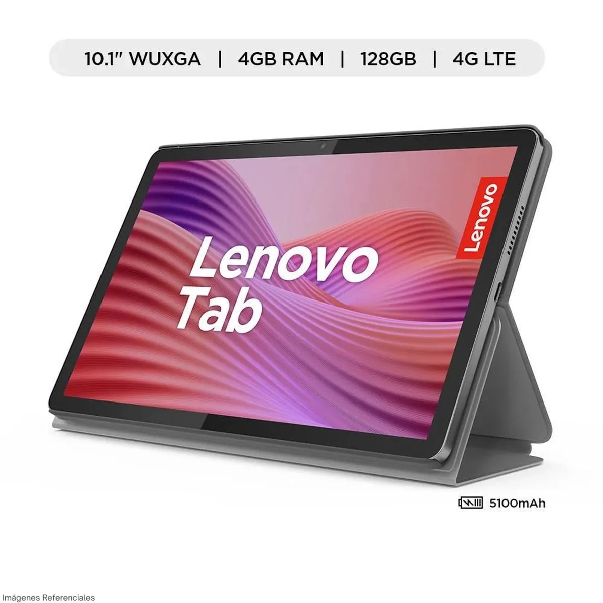 LENOVO - Tablet Lenovo LTE TB311XU Tab 101 WUXGA 4GB 128GB - Luna Gray
