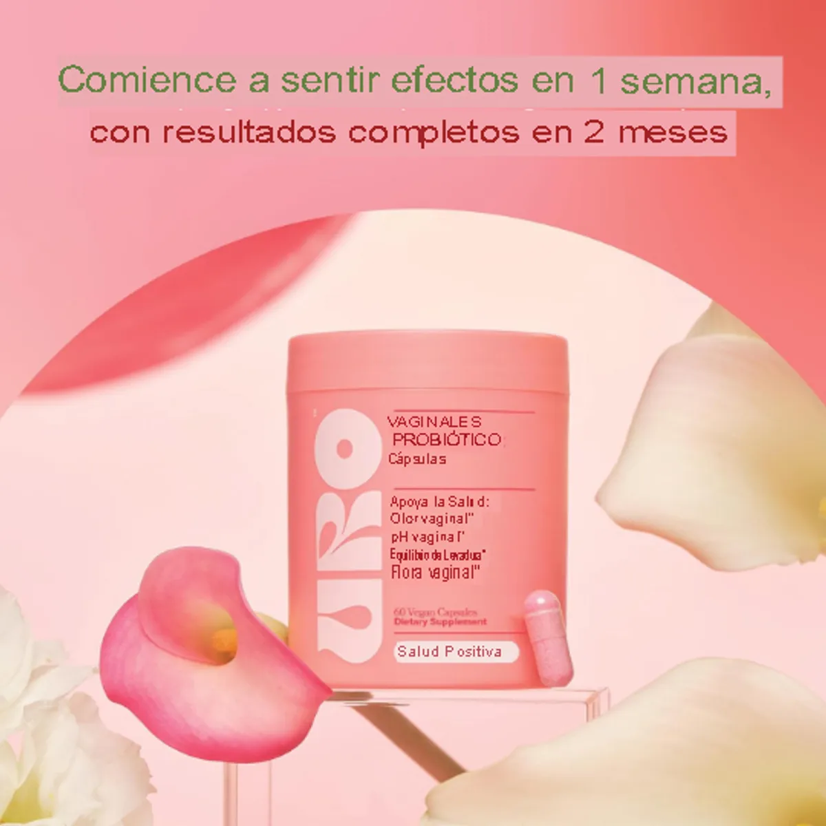 GENERICO - URO Probiotics Mujer  Equilibrio pH y Flora Vaginal Saludable