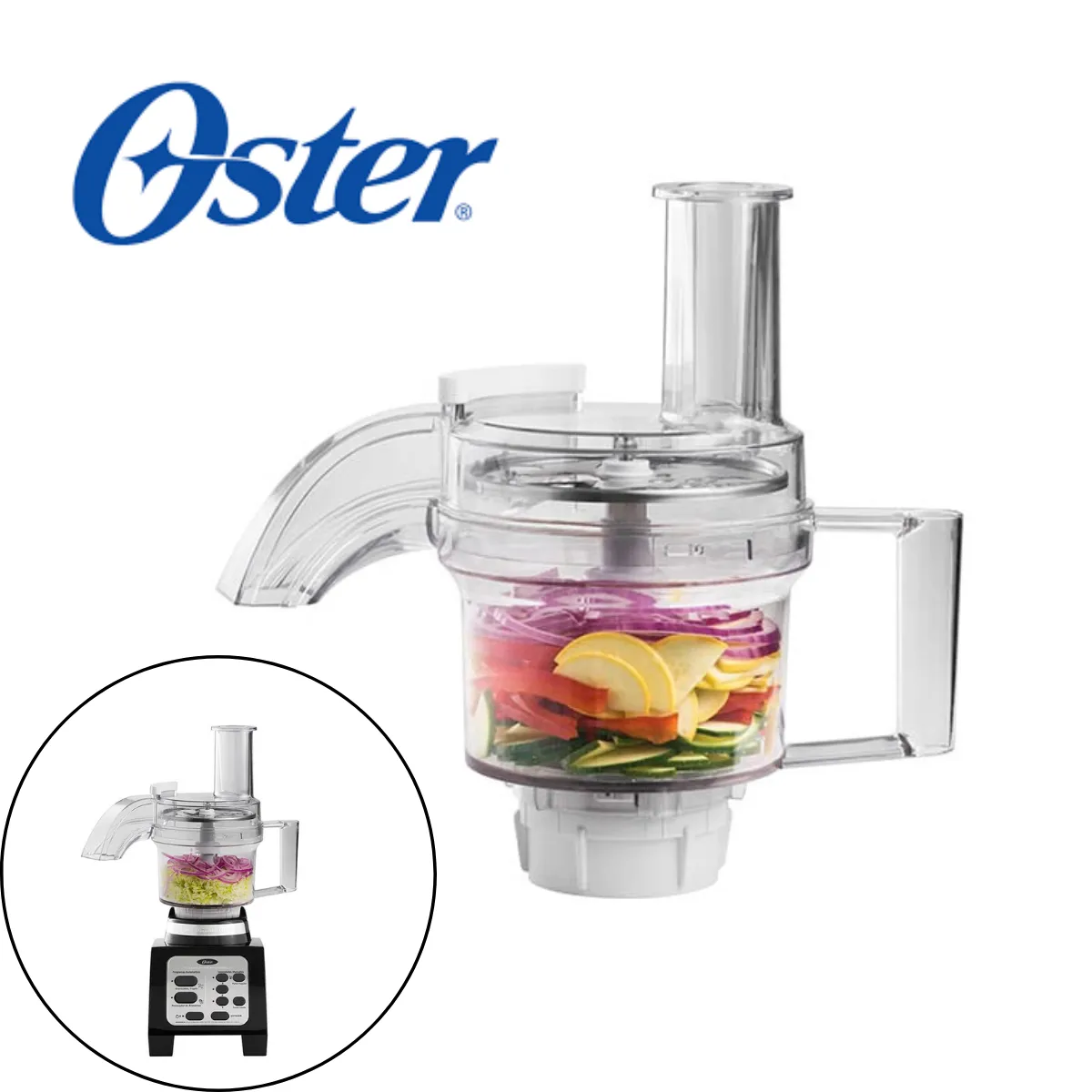 OSTER - PROCESADOR DE ALIMENTO OSTER BLANCO - BLSTFP-W00