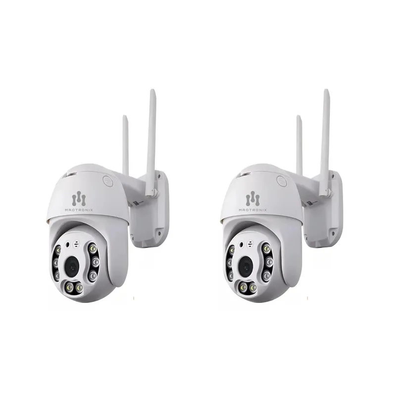 MADTRONIX - Pack de 2 Camaras IP  Exterior Vision Nocturna