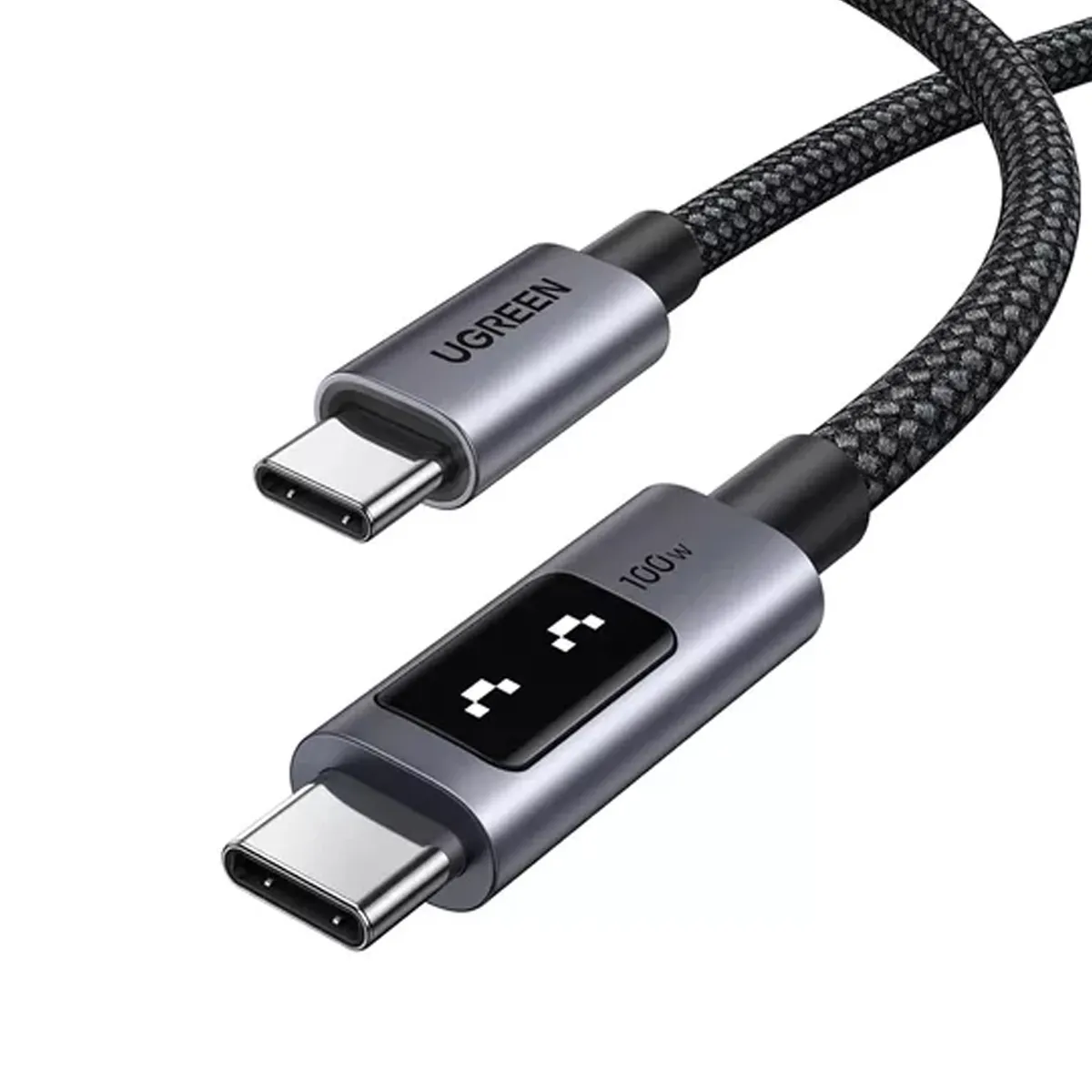 UGREEN - Cable Ugreen L509 Usb-c A Usb-c 1m 100w Con Pantalla