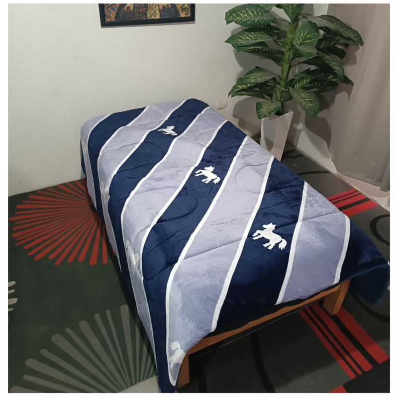 CUTE - EDREDÓN PIEL DE DURAZNO CON CARNERO