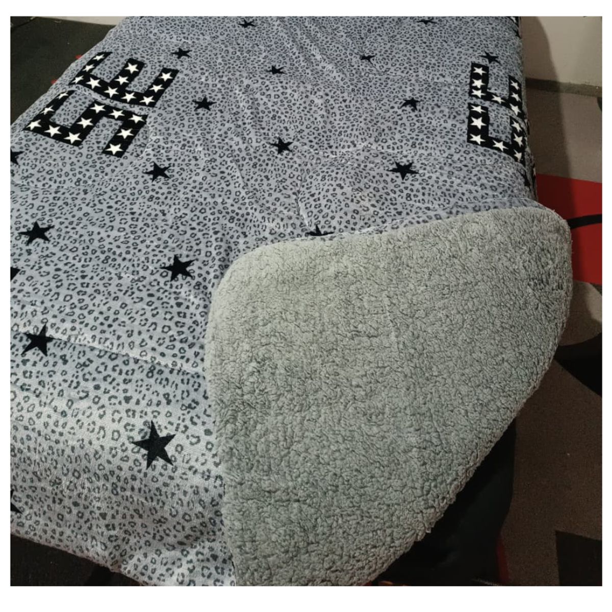 CUTE - EDREDÓN PIEL DE DURAZNO CON CARNERO