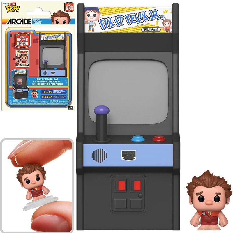 FUNKO - Funko Bitty Pop Disney - Wreck It  Arcade Cabinet - Ralph