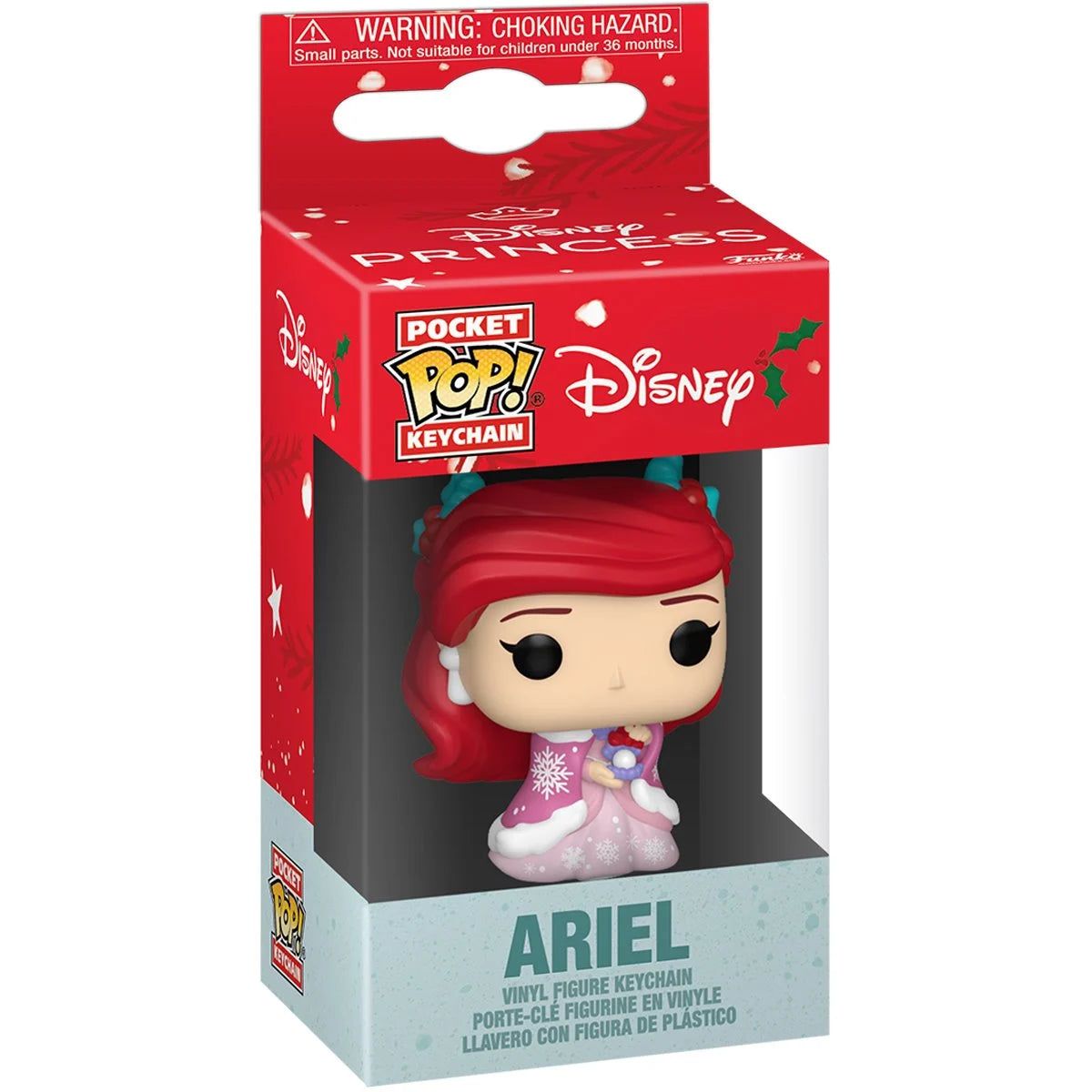 FUNKO - Funko Pop Keychain Disney Princess Holiday - Ariel