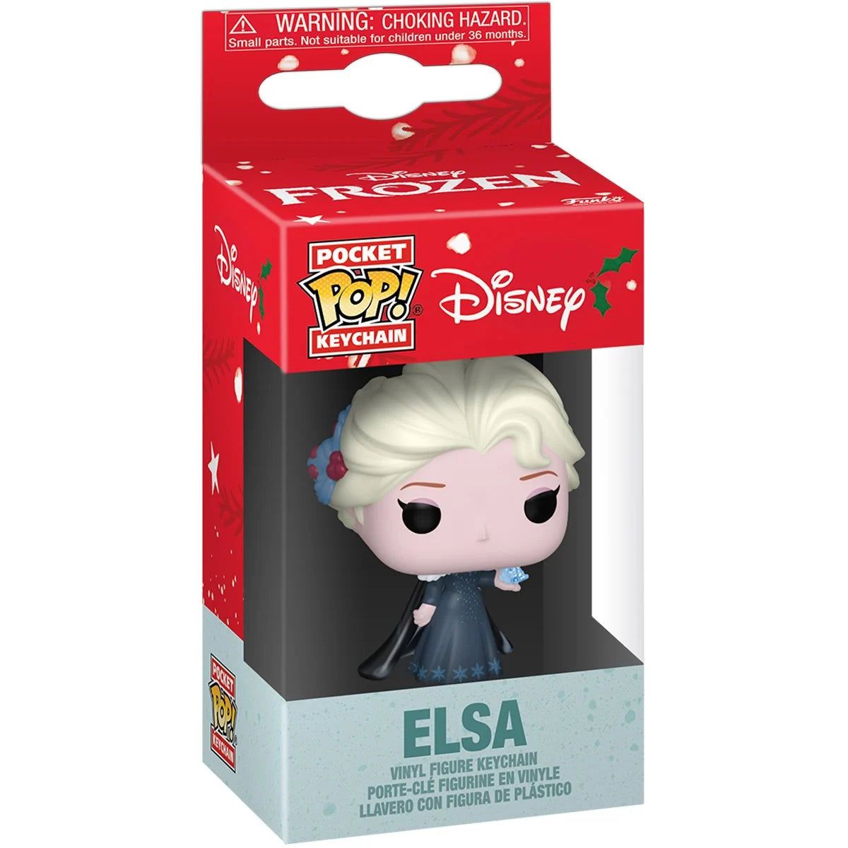 FUNKO - Funko Pop Keychain Disney Princess Holiday - Elsa