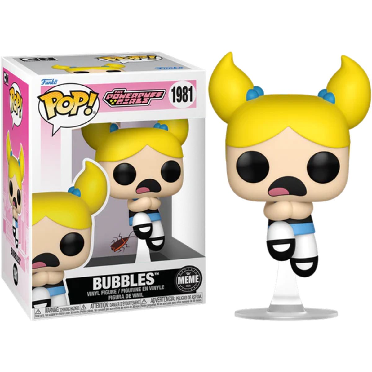 FUNKO - Funko Pop Animation Powerpuff Girls Meme - Bubbles 1981