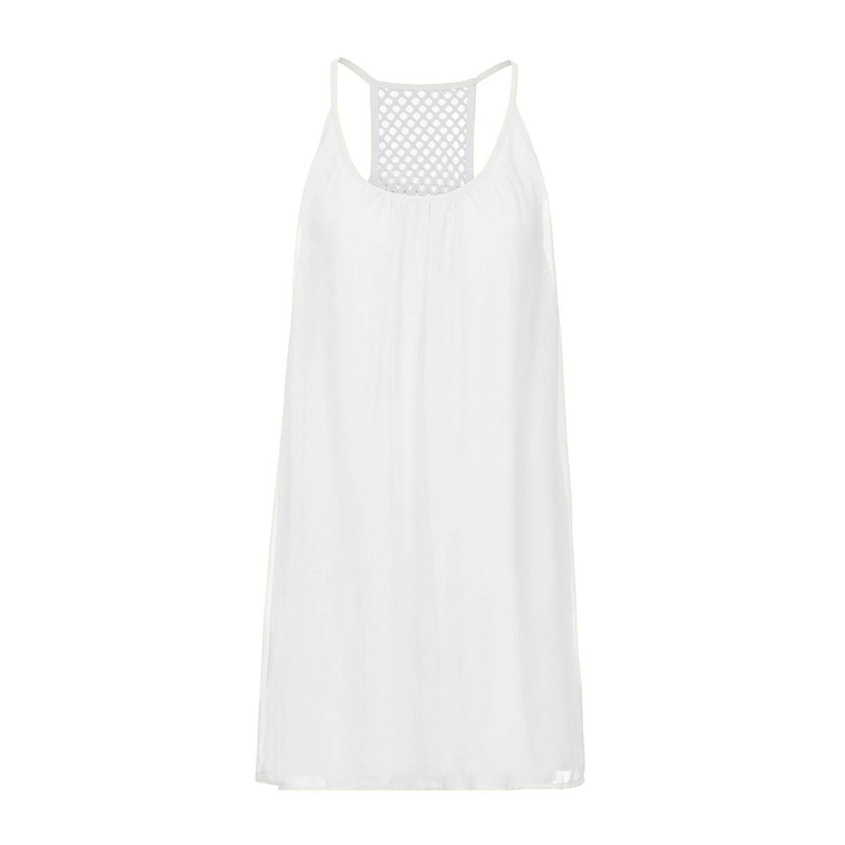 KAST PE - Salida de Playa tipo vestido Molly Blanco - Talla ML