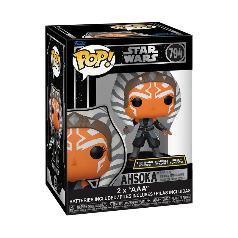 FUNKO - Funko Pop Star Wars Star Wars Ahsoka 794 LIGHTS AND SOUNDS