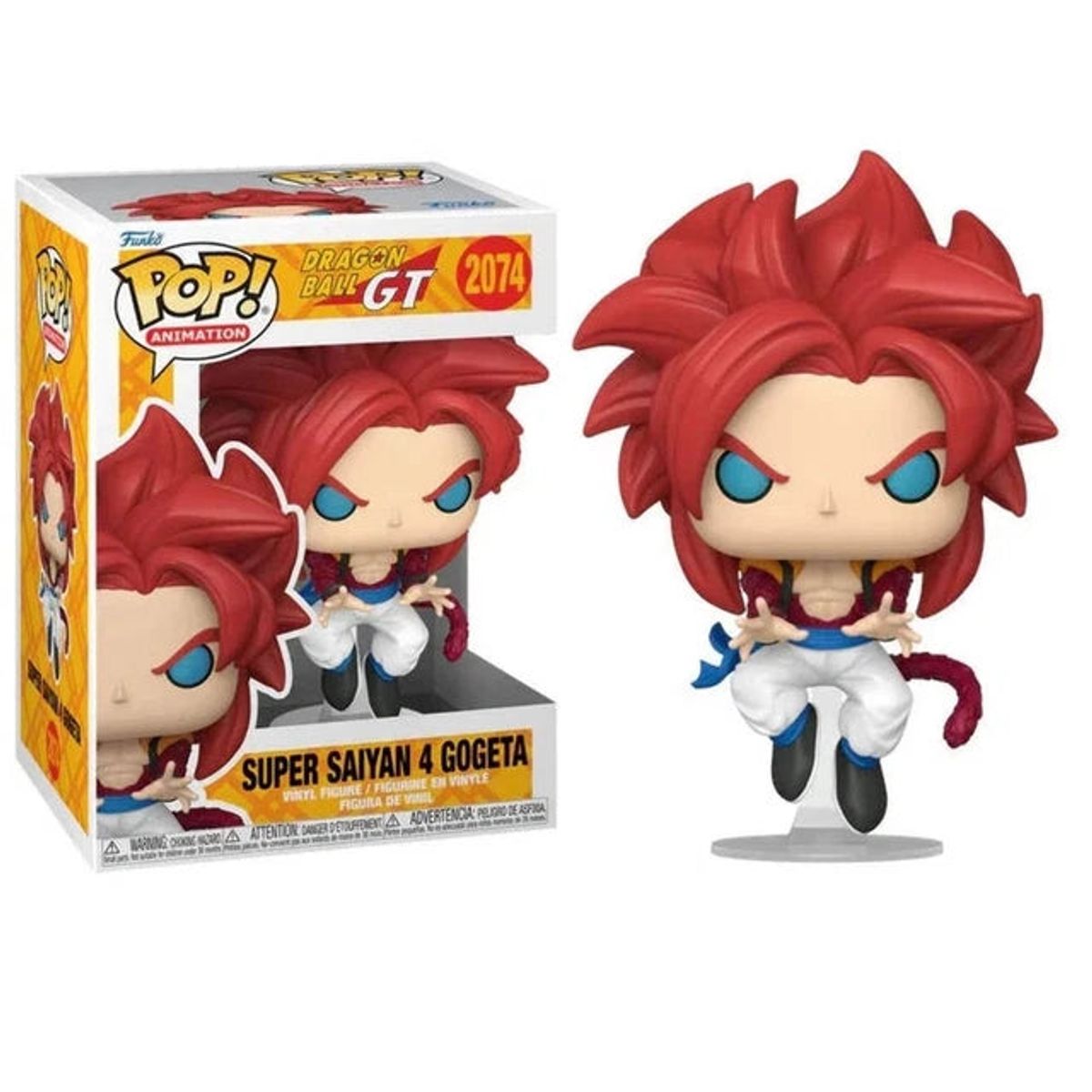 FUNKO - Funko Pop Anime Dragon Ball GT - Super Saiyan 4 Gogeta 2074