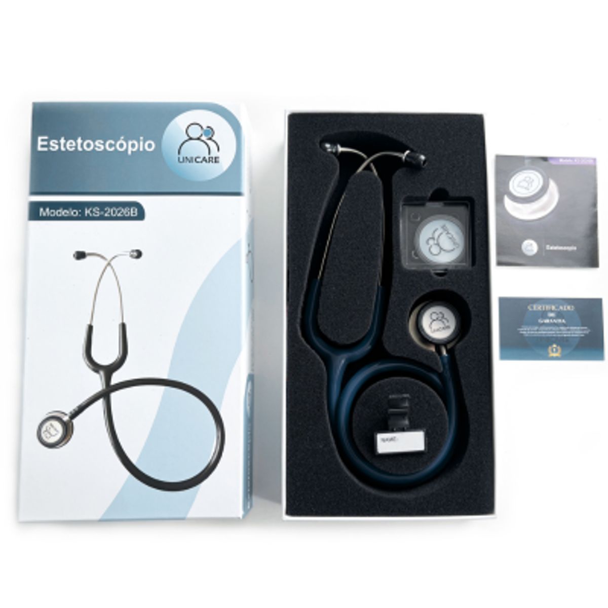 UNICARE - Estetoscopio Azul Adulto y Niño Unicare