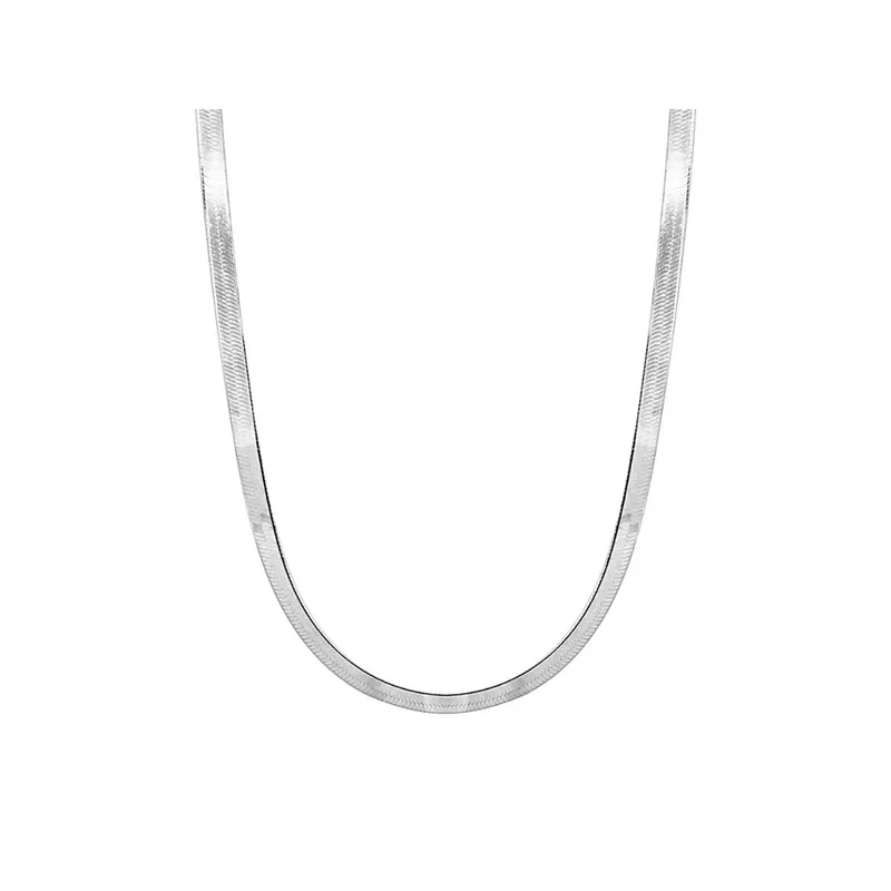 JOYERIA D'PILMER - GARGANTILLA DE PLATA PLANCHADA