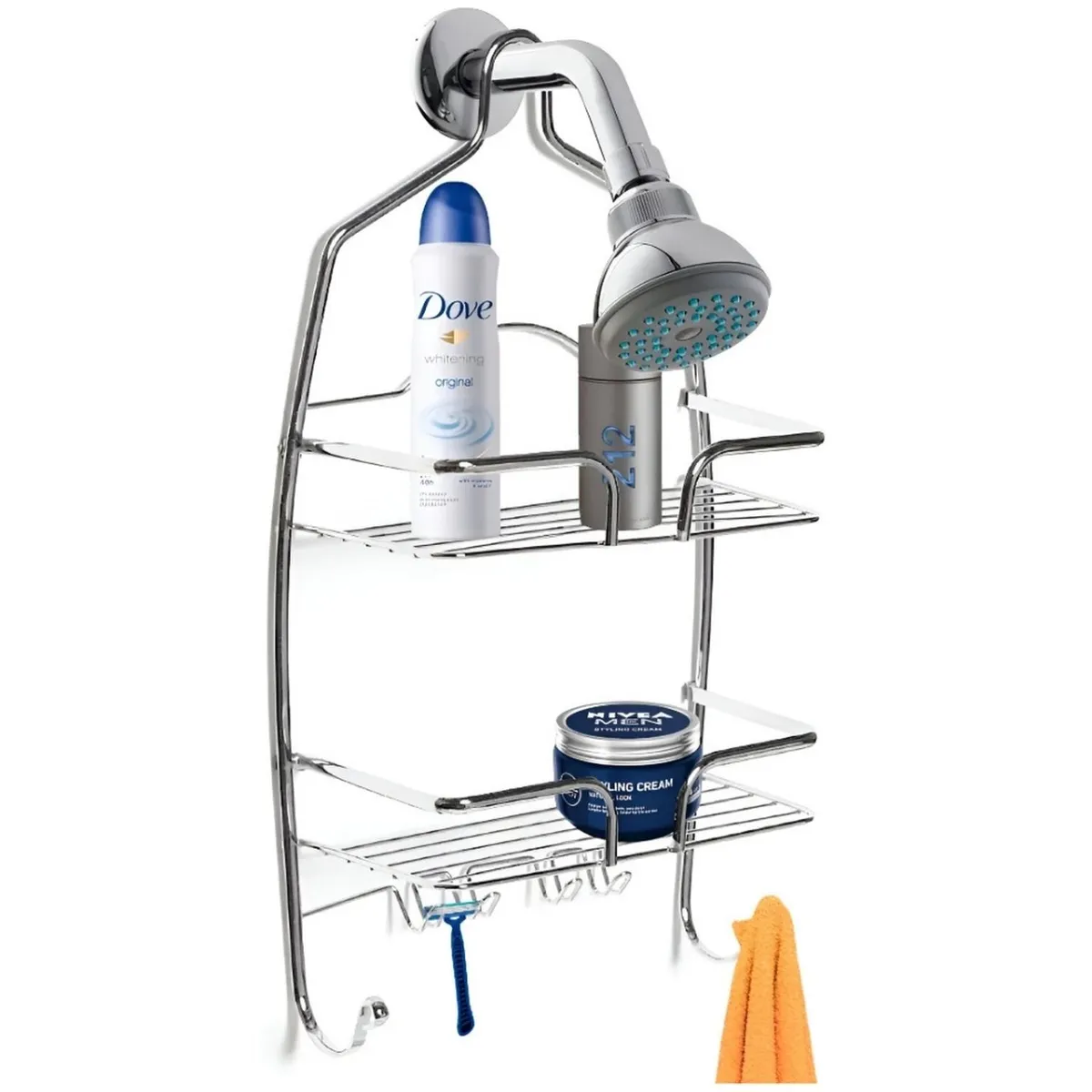 MINARI - Organizador Colgante para Ducha Baño con Colgadores OD3