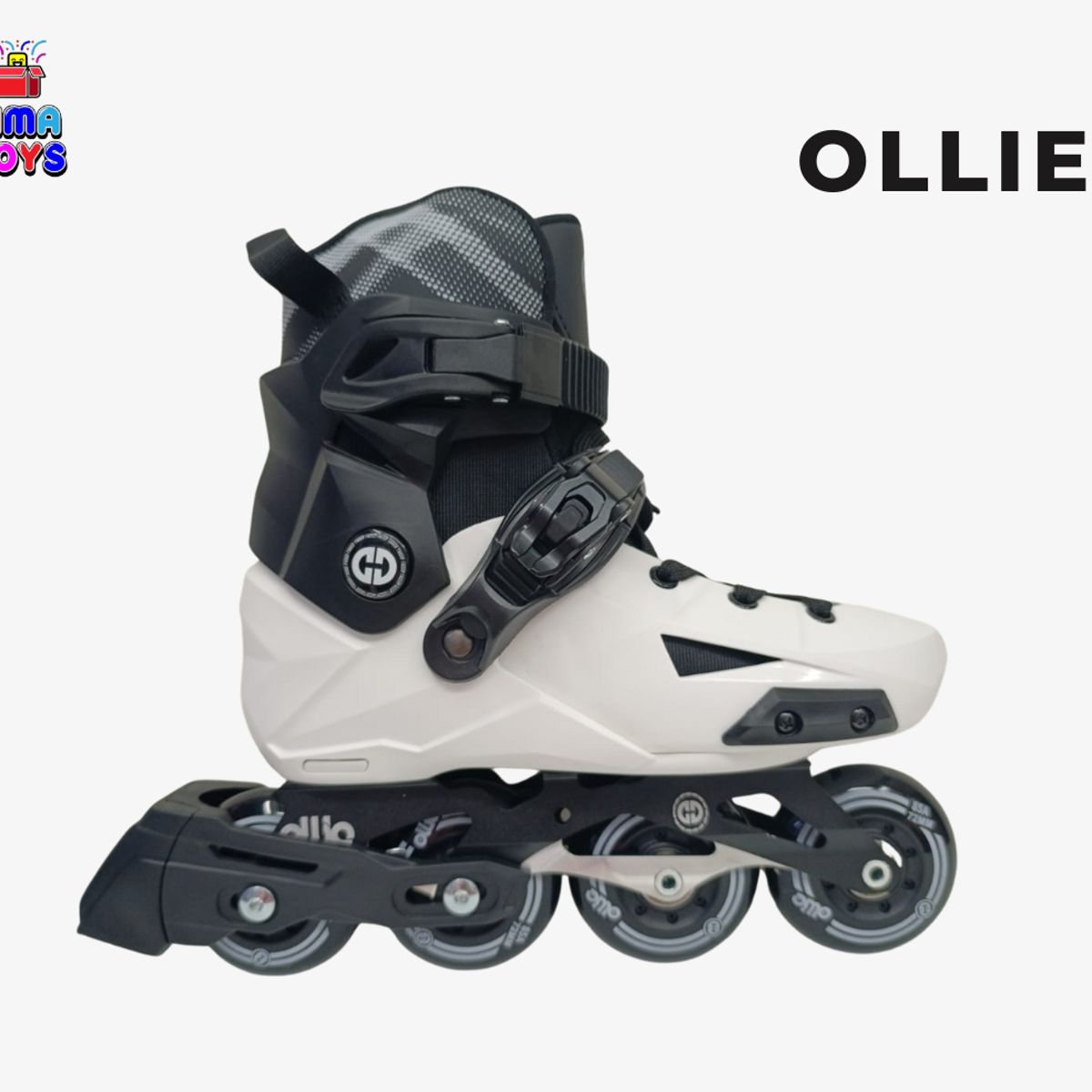 OLLIE - PATINES EN LINEA OLLIE BOTA DURA BLANCO L 36-39