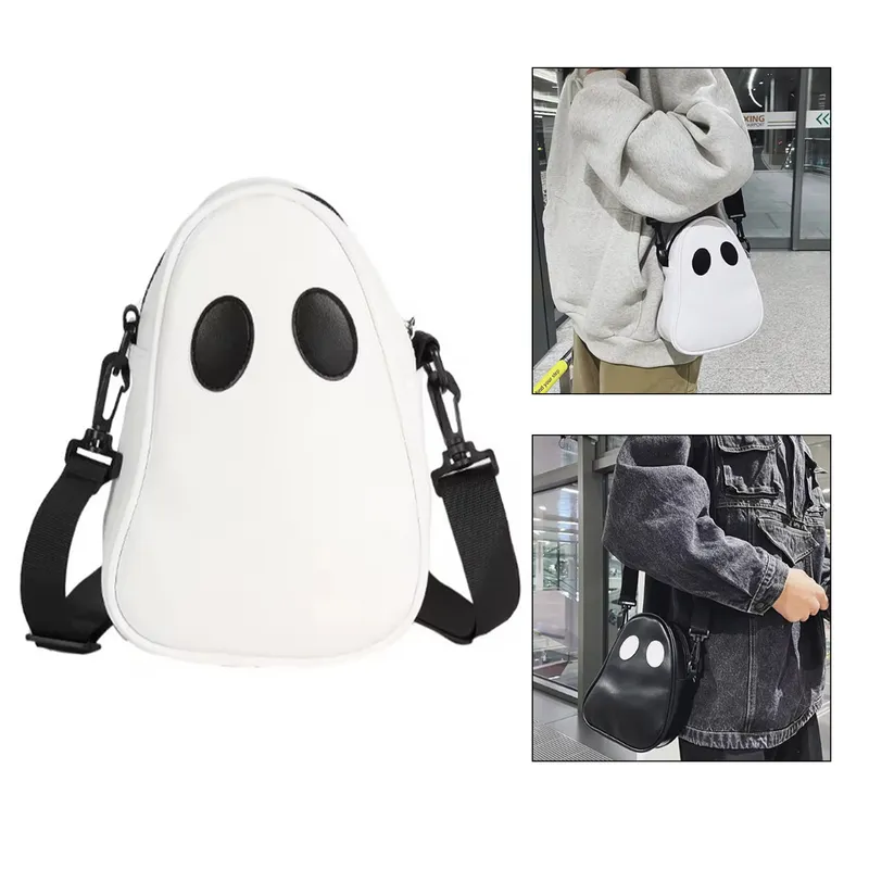 GENERICO - Morral bolso fantasma blanco diseño hombre y mujer