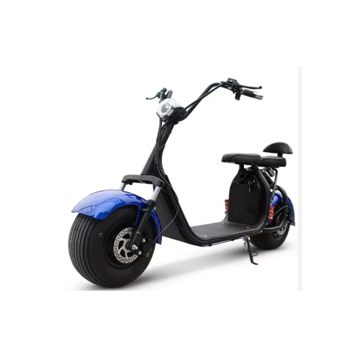 GREEN RIDER - Moto Eléctrica Chopper X1 color azul
