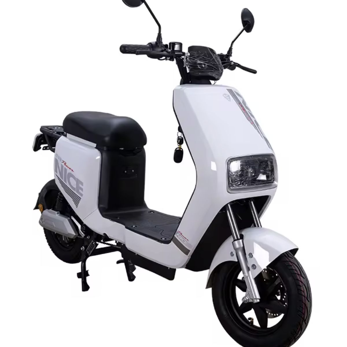 GREEN RIDER - Moto Eléctrica Modelo F6 Blanco