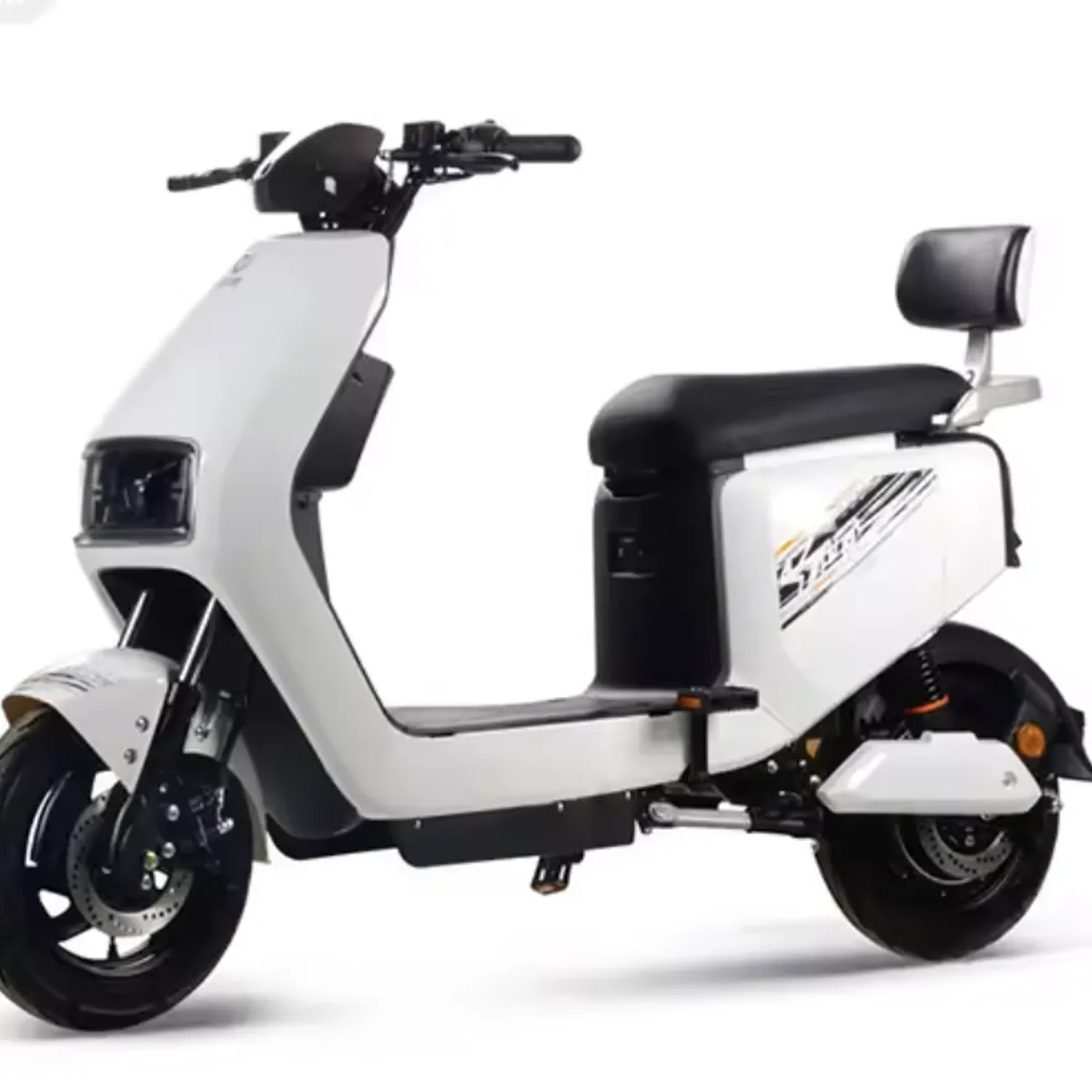 GREEN RIDER - Moto Eléctrica Modelo F6 Blanco