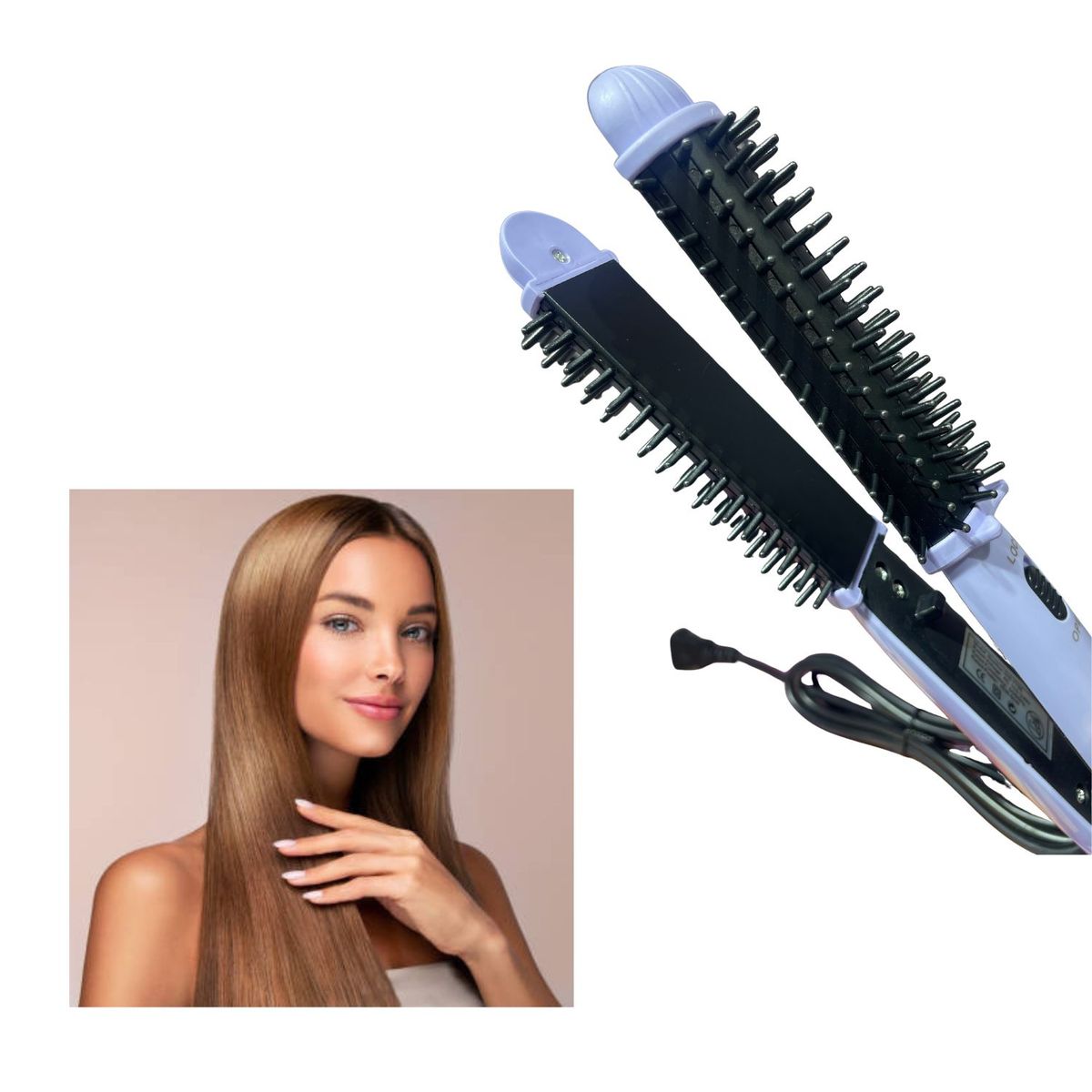 OEM - Cepillo Planchador Peine Multifuncional