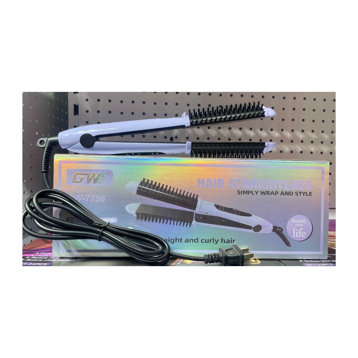 OEM - Cepillo Planchador Peine Multifuncional